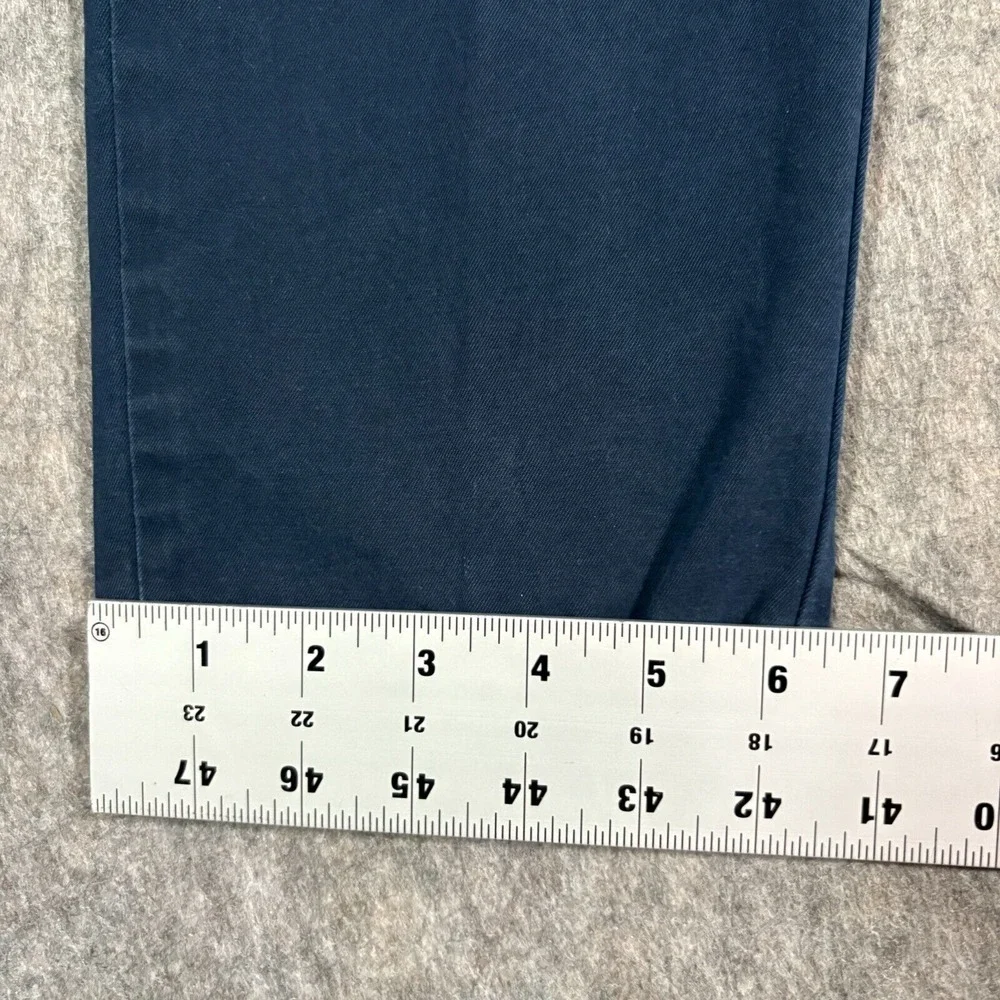 Banana Republic Men's Pants‎ Size 34 x 30 Navy Blue Skinny Fit Flat Front Travel